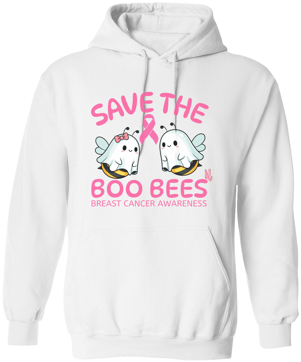 Boo Bees – Save the Boo-Bees! Breast Cancer Awareness Unisex Heavy Blend Hoodie