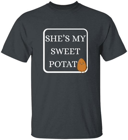 Sweet Potato & I Yam – Matching Fall Couple Tees (Sold Separately)-Unisex