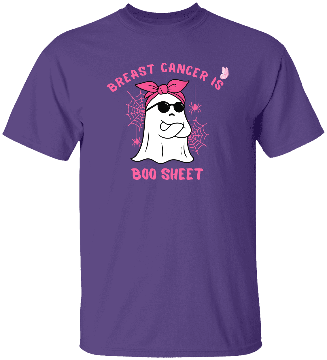 Breast Cancer is Boo Sheet – We Wear Pink for Awareness!  Unisex T-Shirts