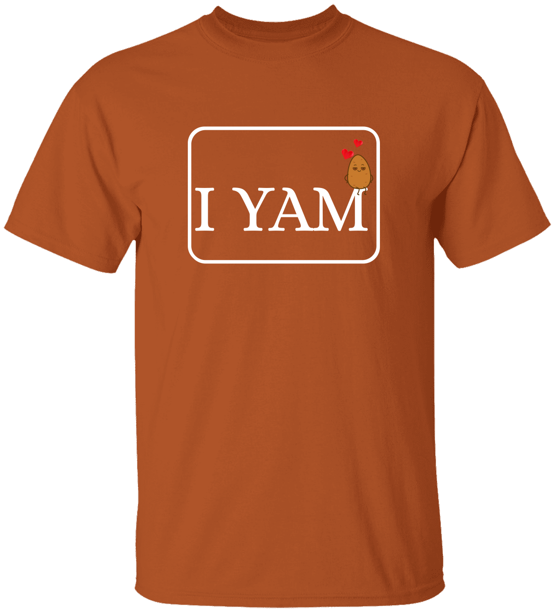 Sweet Potato & I Yam – Matching Fall Couple Tees (Sold Separately)-Unisex