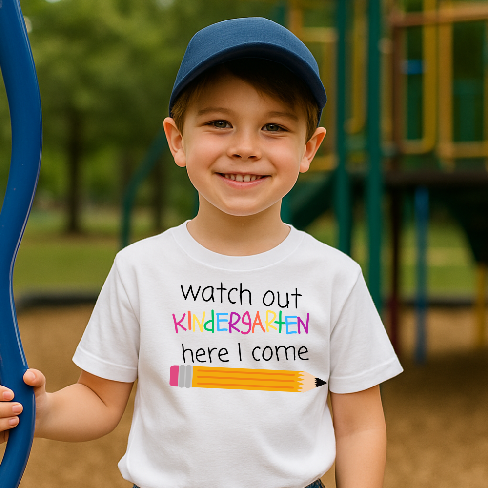Watch Out Kindergarten -  Here I Come - Unisex TShirt