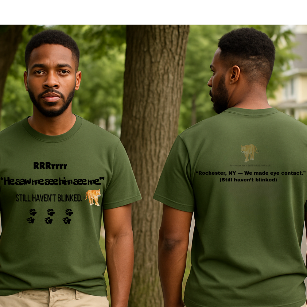 He Saw Me See Him See Me – Still Haven't Blinked Version - Urban Jungle Moment Tee - UNISEX T-Shirt
