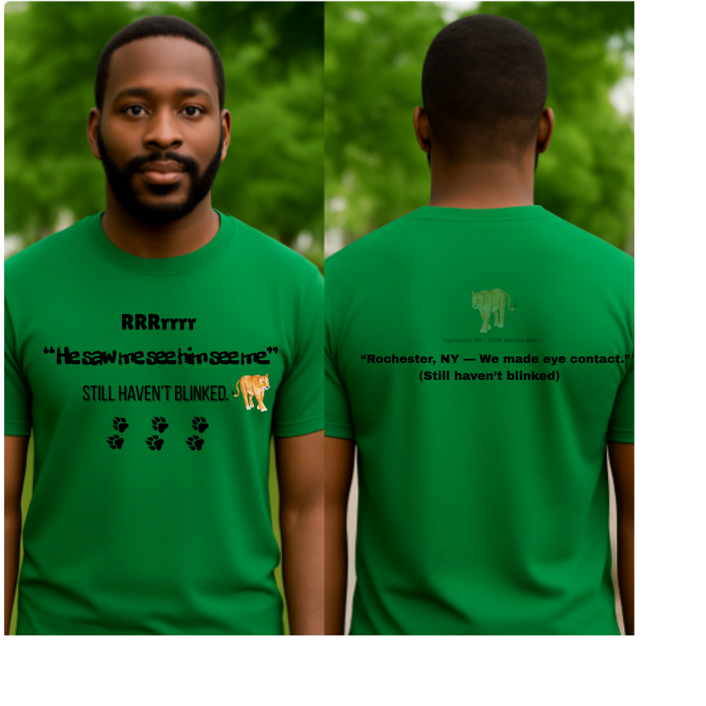 He Saw Me See Him See Me – Still Haven't Blinked Version - Urban Jungle Moment Tee - UNISEX T-Shirt
