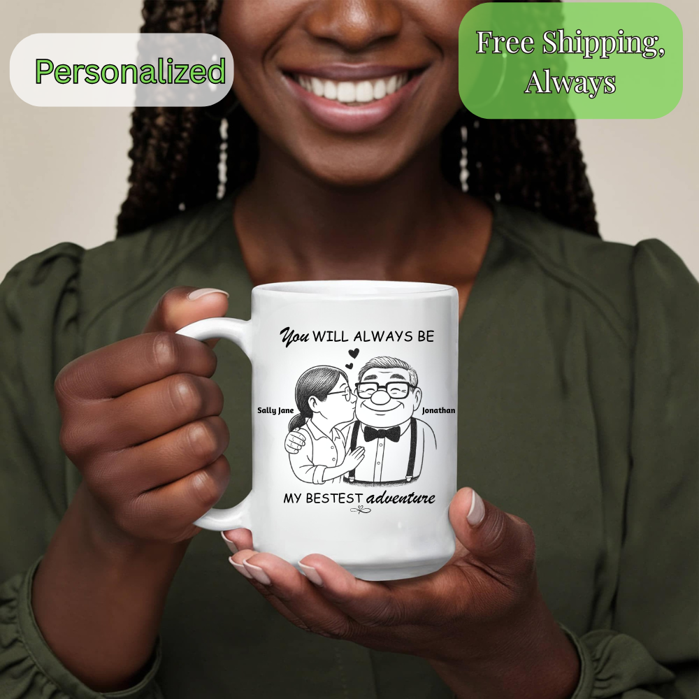 You Will Always Be My Greatest Adventure-Personalized-15 Oz Mug (Bundle Available)