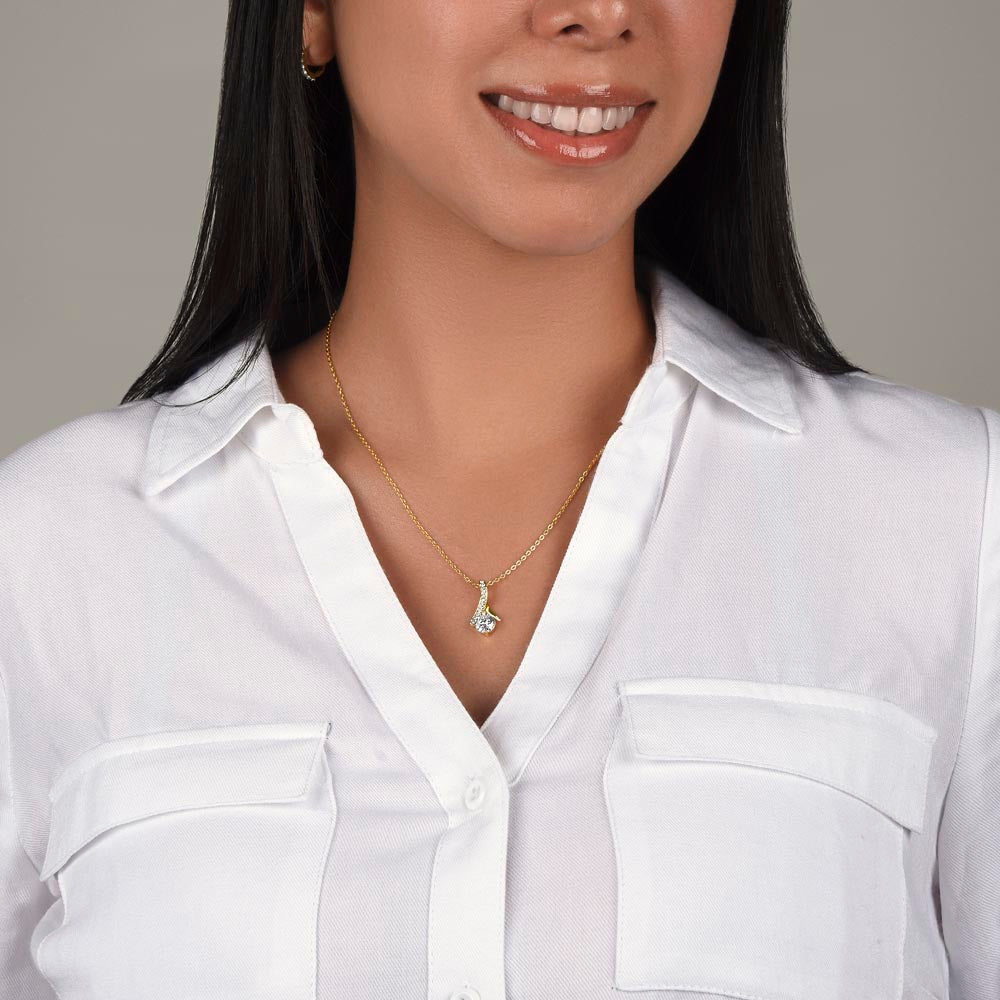 Beautiful Wife —  Blush of Destiny | Alluring Beauty Necklace (Gift for Wife)