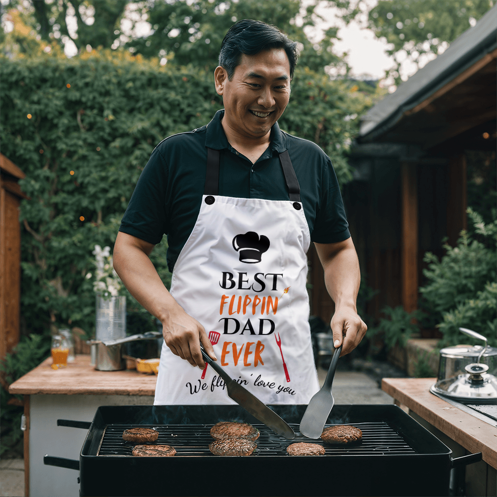 Best Flippin' Dad Ever - We flippin' love you - Apron
