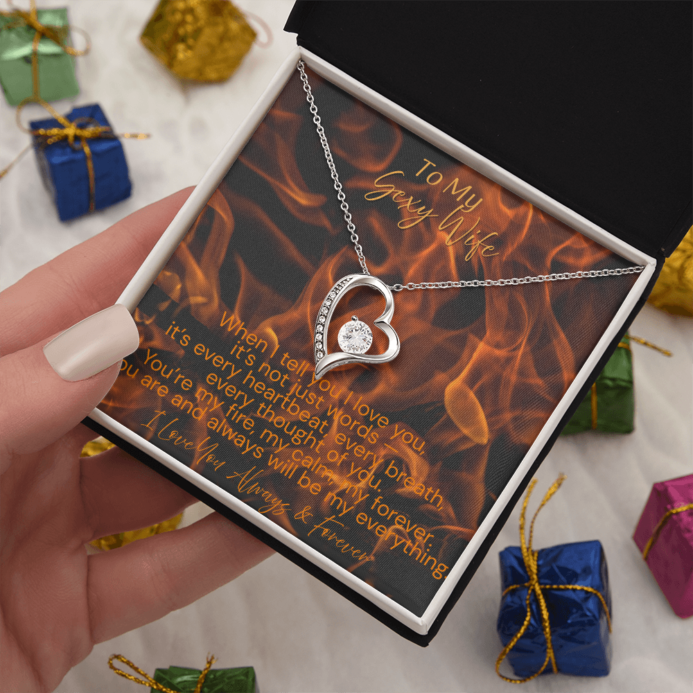 To My Sexy Wife – You’re My Fire, My Forever | Forever Love  Necklace