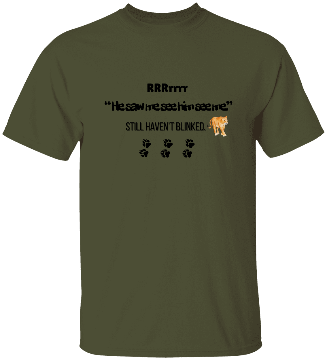 He Saw Me See Him See Me – Still Haven't Blinked Version - Urban Jungle Moment Tee - UNISEX T-Shirt