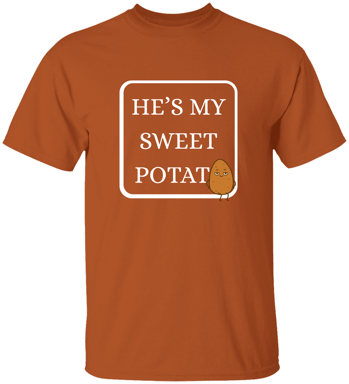 Sweet Potato & I Yam – Matching Fall Couple Tees (Sold Separately)-Unisex