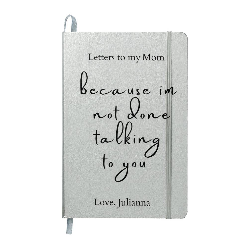 Letters to My Loved One — Grief Journal, Personalized Memorial Gift, Custom Hardcover Keepsake Journal